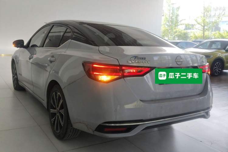 Used Nissan Sylphy 2023 Super Hybrid Electric Drive Ultra-Luxury Model Rear Left 45 Deg