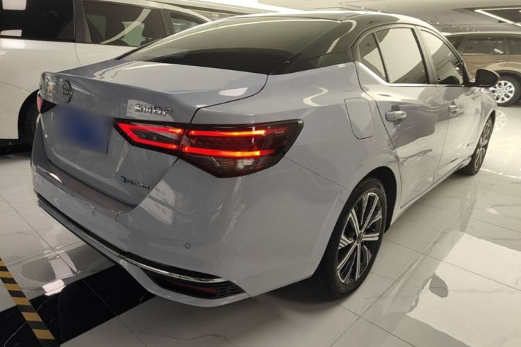 Used Nissan Sylphy 2023 Super Hybrid Electric Drive Ultra-Luxury Model Rear Right 45 Deg