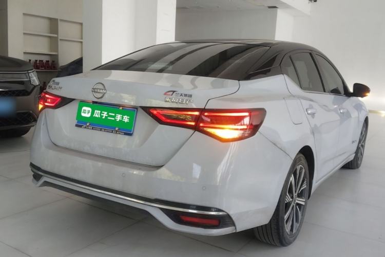 Used Nissan Sylphy 2023 Super Hybrid Electric Drive Ultra-Luxury Model Rear Right 45 Deg