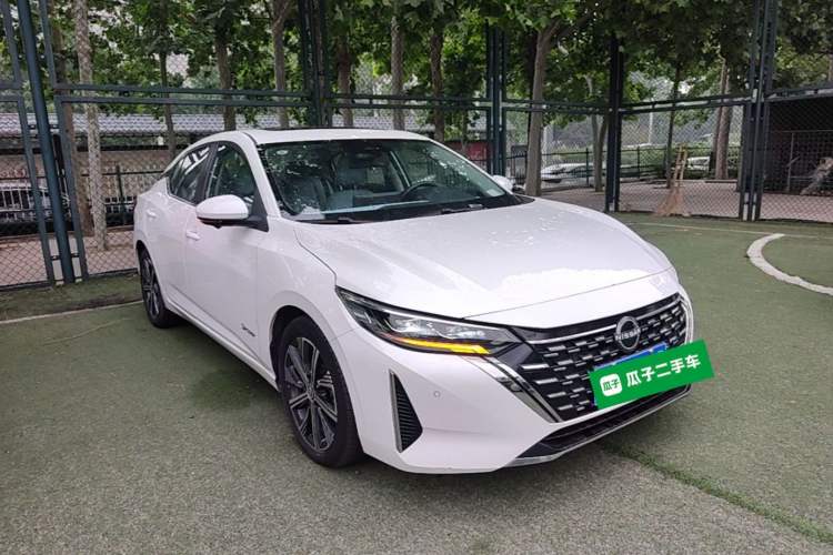 Used Nissan Sylphy 2023 Super Hybrid Electric Drive Ultra-Luxury Model Front Right 45 Deg
