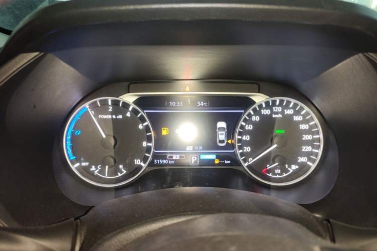 Used Nissan Sylphy 2023 Super Hybrid Electric Drive Ultra-Luxury Model Instrument Cluster