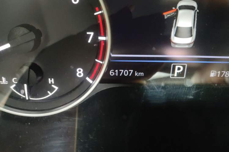 Used Nissan Sylphy 2023 1.6L CVT Smart Drive Version Odometer Close Up