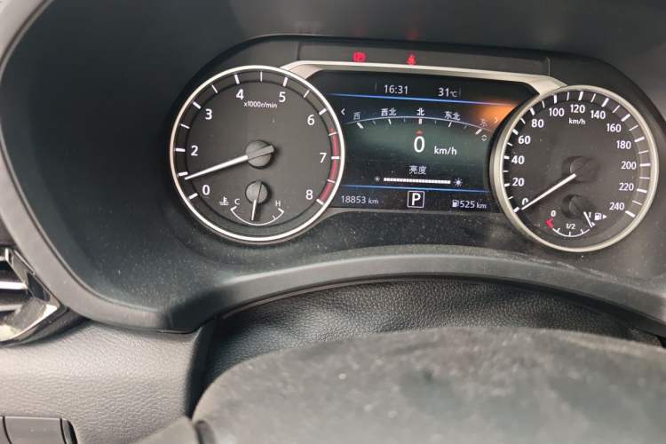 Used Nissan Sylphy 2023 1.6L CVT Enjoyment Edition Odometer Close Up