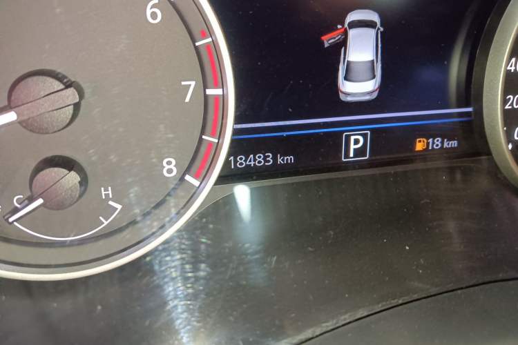 Used Nissan Sylphy 2023 1.6L CVT Enjoyment Edition Odometer Close Up