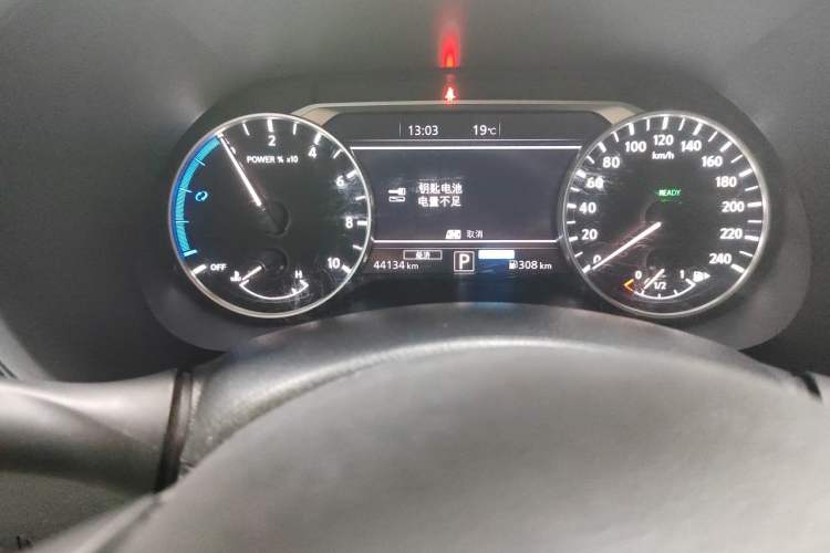 Used Nissan Sylphy 2023 Super Hybrid Electric Drive Ultra-Luxury Model Odometer Close Up
