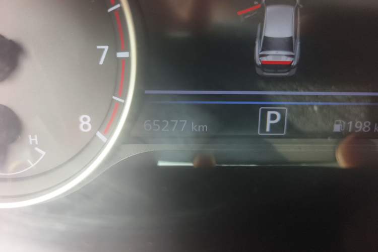 Used Nissan Sylphy 2023 Revised 1.6L CVT Enjoyment Edition Odometer Close Up