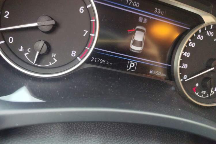 Used Nissan Sylphy 2023 Revised 1.6L CVT Enjoyment Edition Odometer Close Up