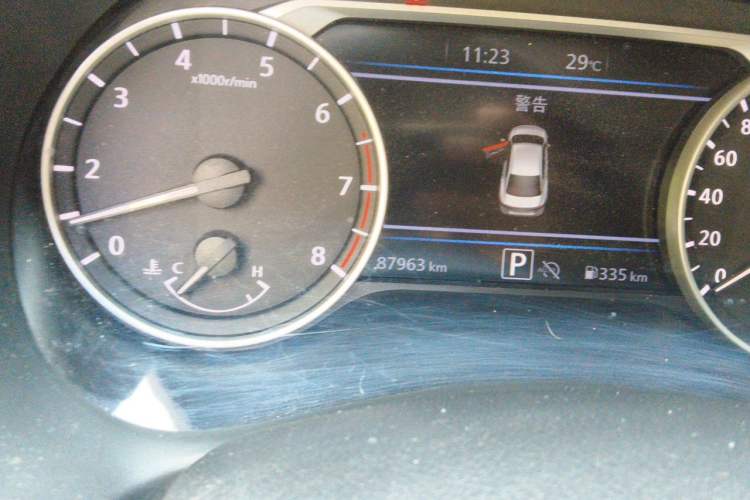 Used Nissan Sylphy 2023 1.6L CVT Enjoyment Edition Odometer Close Up