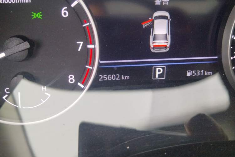 Used Nissan Sylphy 2023 1.6L CVT Enjoyment Edition Odometer Close Up