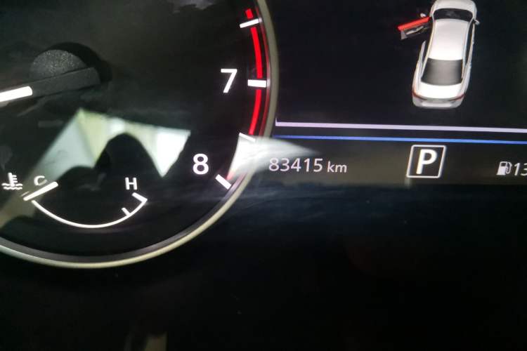 Used Nissan Sylphy 2023 1.6L CVT Enjoyment Edition Odometer Close Up
