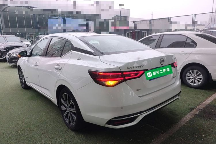 Used Nissan Sylphy 2023 Super Hybrid Electric Drive Ultra-Luxury Model Rear Left 45 Deg
