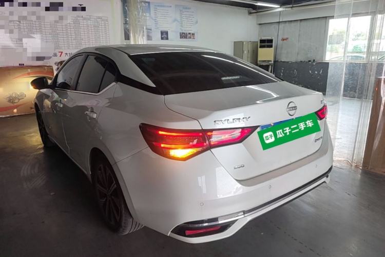 Used Nissan Sylphy 2023 Super Hybrid Electric Drive Ultra-Luxury Model Rear Left 45 Deg