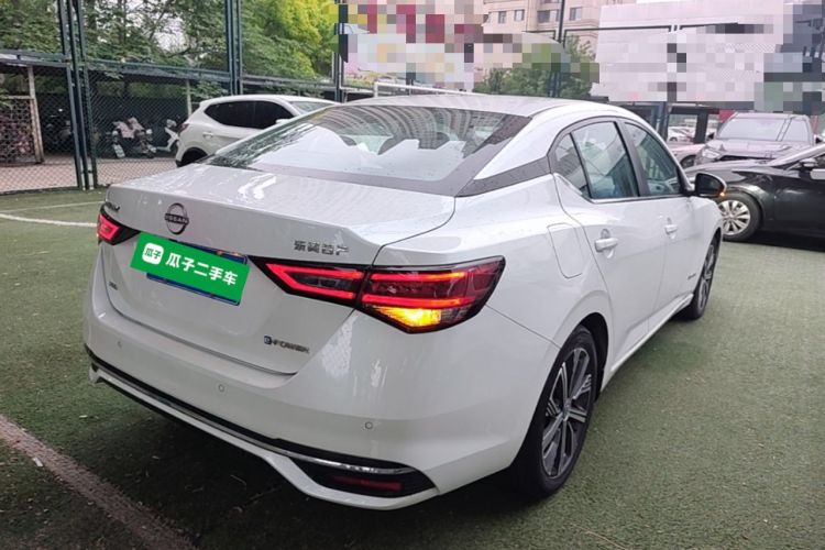 Used Nissan Sylphy 2023 Super Hybrid Electric Drive Ultra-Luxury Model Rear Right 45 Deg