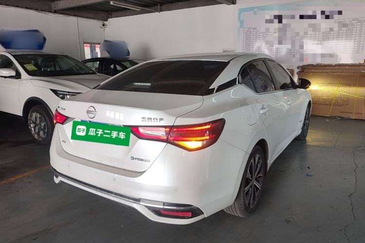 Used Nissan Sylphy 2023 Super Hybrid Electric Drive Ultra-Luxury Model Rear Right 45 Deg