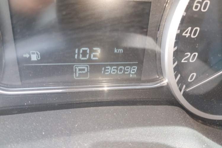 Used Nissan Sylphy 2024 Classic 1.6XE CVT Comfort Edition Odometer Close Up