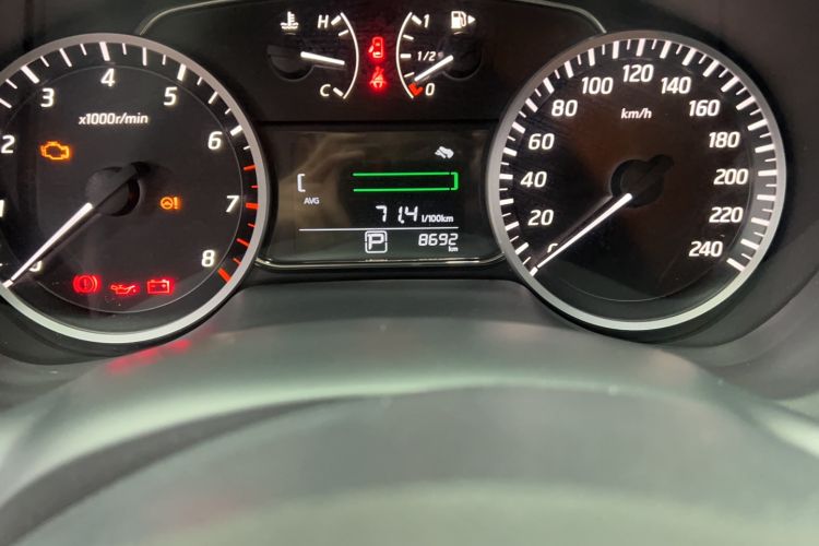 Used Nissan Sylphy 2024 Classic 1.6XE CVT Comfort Edition Odometer Close Up