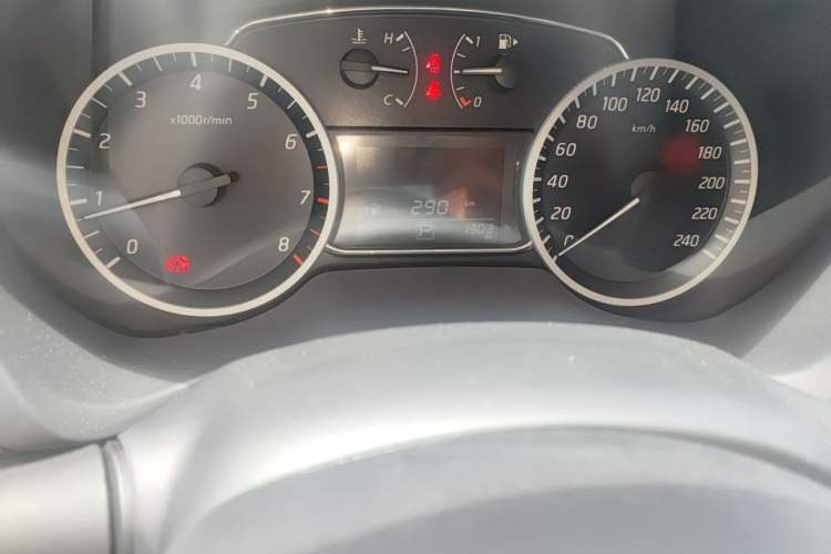 Used Nissan Sylphy 2024 Facelifted Three Classic 1.6XE CVT Comfort Edition Odometer Close Up