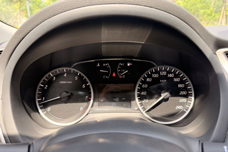 Used Nissan Sylphy 2024 Facelifted Three Classic 1.6XE CVT Comfort Edition Odometer Close Up