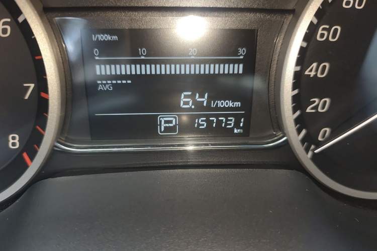 Used Nissan Sylphy 2024 Classic 1.6XE CVT Comfort Edition Odometer Close Up