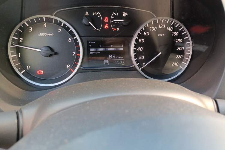 Used Nissan Sylphy 2024 Classic 1.6XE CVT Comfort Edition Odometer Close Up