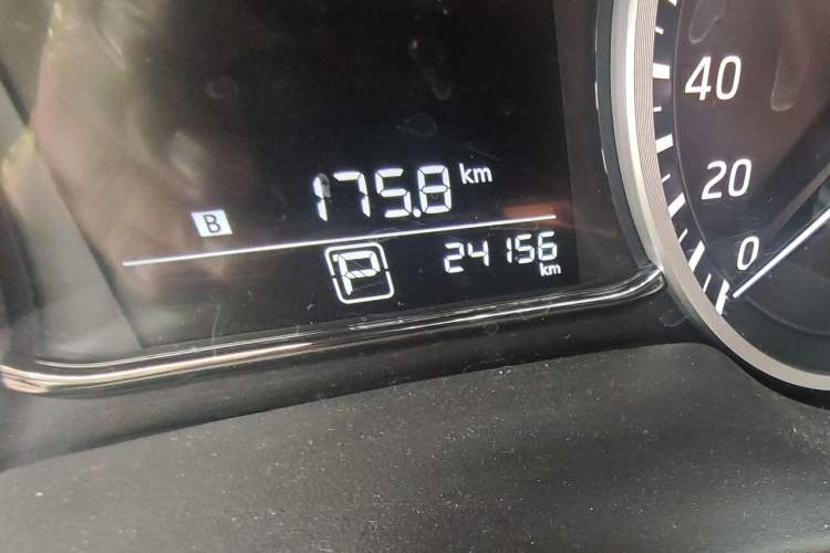 Used Nissan Sylphy 2024 Classic 1.6XE CVT Comfort Edition Odometer Close Up