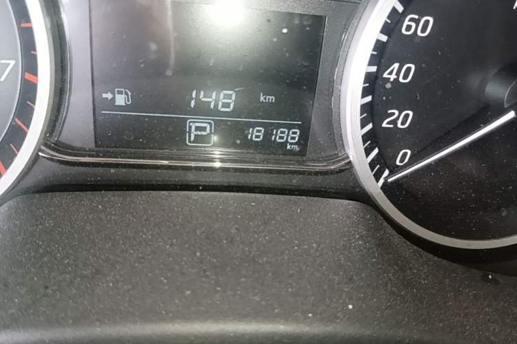 Used Nissan Sylphy 2024 Classic 1.6XL CVT Luxury Edition Odometer Close Up