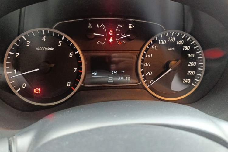 Used Nissan Sylphy 2024 Restyled Version 2 Classic 1.6XE CVT Comfort Edition Odometer Close Up
