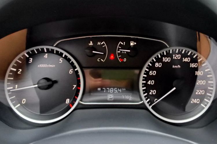 Used Nissan Sylphy 2024 Classic 1.6XE CVT Comfort Edition Odometer Close Up