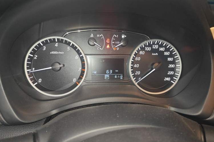 Used Nissan Sylphy 2024 Classic 1.6XE CVT Comfort Edition Odometer Close Up