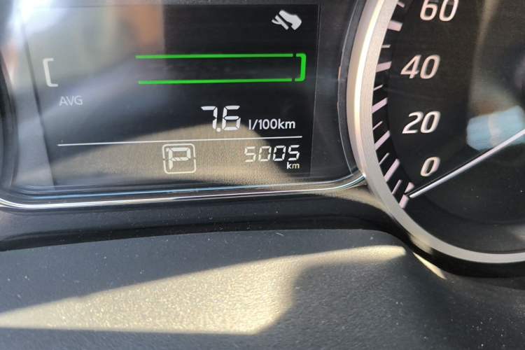 Used Nissan Sylphy 2024 Restyled Version 2 Classic 1.6XE CVT Comfort Edition Odometer Close Up