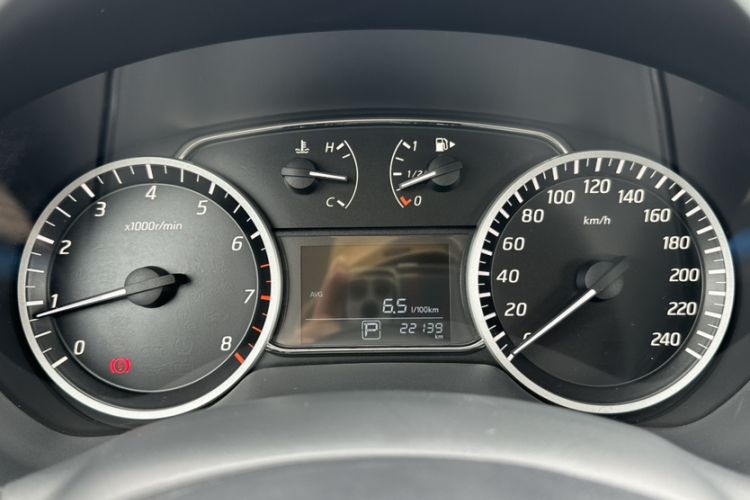 Used Nissan Sylphy 2024 Classic 1.6XE CVT Comfort Edition Odometer Close Up