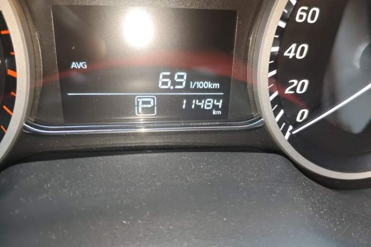 Used Nissan Sylphy 2024 Facelifted Three Classic 1.6XE CVT Comfort Edition Odometer Close Up