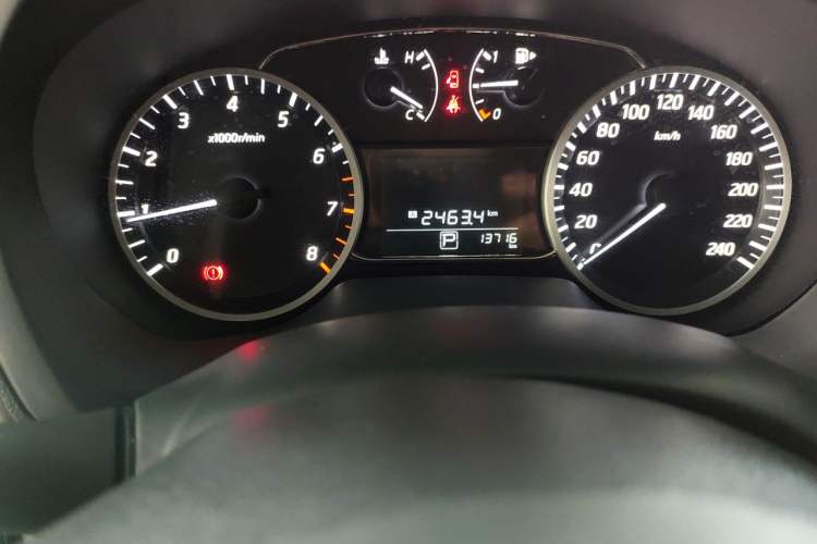 Used Nissan Sylphy 2024 Facelifted Three Classic 1.6XE CVT Comfort Edition Odometer Close Up