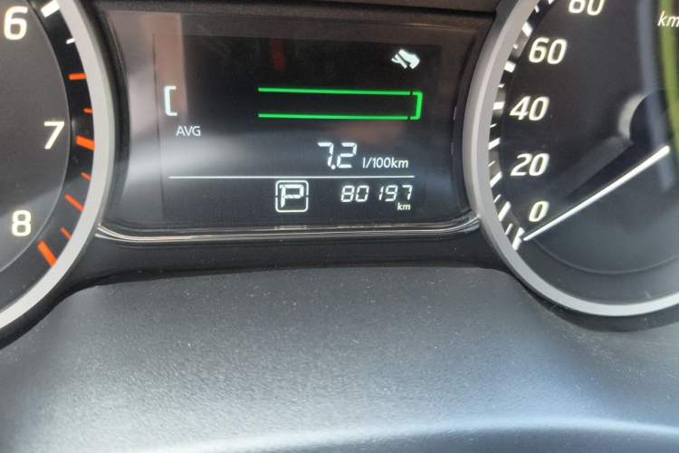 Used Nissan Sylphy 2024 Classic 1.6XE CVT Comfort Edition Odometer Close Up