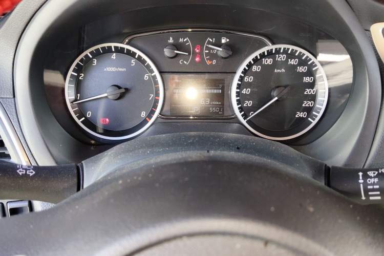 Used Nissan Sylphy 2024 Facelifted Three Classic 1.6XE CVT Comfort Edition Odometer Close Up
