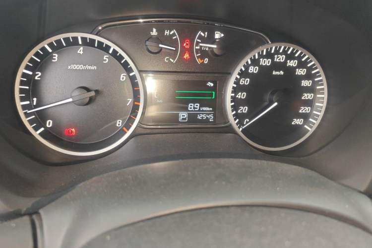 Used Nissan Sylphy 2024 Classic 1.6XE CVT Comfort Edition Odometer Close Up