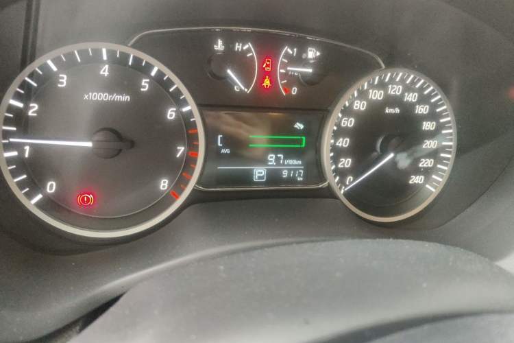Used Nissan Sylphy 2024 Classic 1.6XE CVT Comfort Edition Odometer Close Up