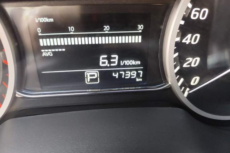 Used Nissan Sylphy 2024 Classic 1.6XE CVT Comfort Edition Odometer Close Up