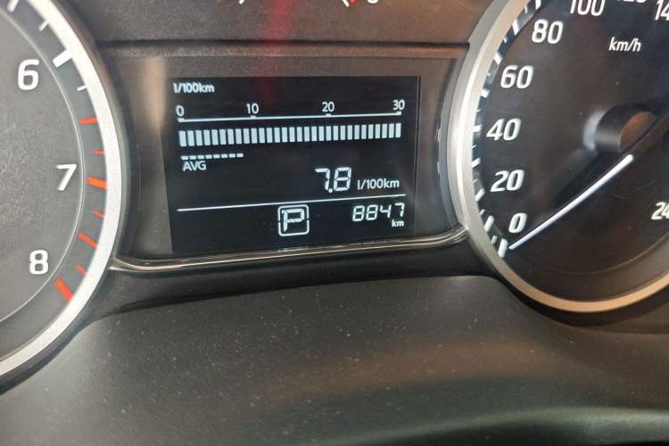 Used Nissan Sylphy 2024 Restyled Version 2 Classic 1.6XE CVT Comfort Edition Odometer Close Up
