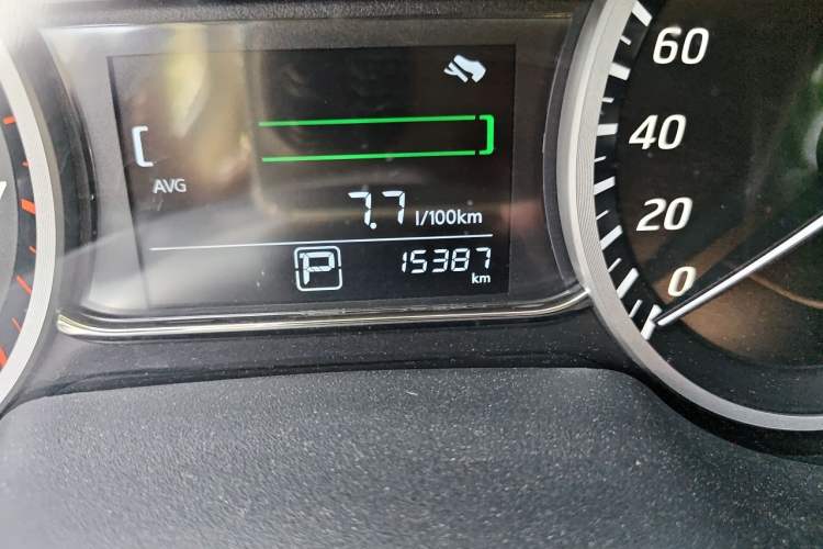 Used Nissan Sylphy 2024 Classic 1.6XE CVT Comfort Edition Odometer Close Up