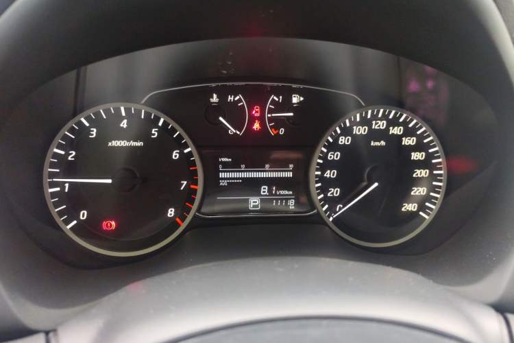 Used Nissan Sylphy 2024 Classic 1.6XL CVT Luxury Edition Odometer Close Up