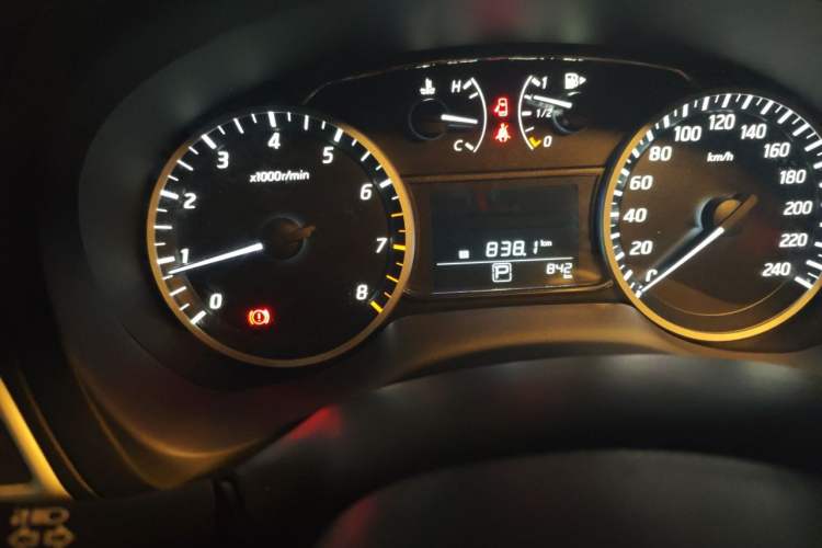 Used Nissan Sylphy 2024 Revised Version Classic 1.6XE CVT Comfort Edition Odometer Close Up