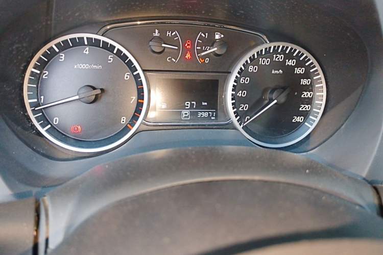 Used Nissan Sylphy 2024 Classic 1.6XE CVT Comfort Edition Odometer Close Up