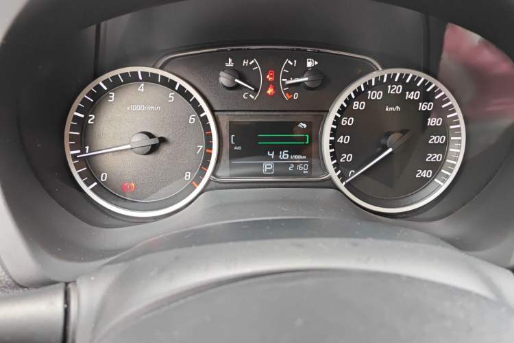 Used Nissan Sylphy 2024 Facelifted Three Classic 1.6XE CVT Comfort Edition Odometer Close Up