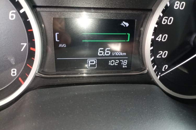 Used Nissan Sylphy 2024 Classic 1.6XE CVT Comfort Edition Odometer Close Up