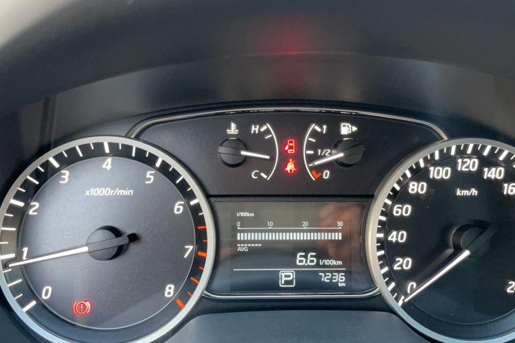 Used Nissan Sylphy 2024 Classic 1.6XE CVT Comfort Edition Odometer Close Up