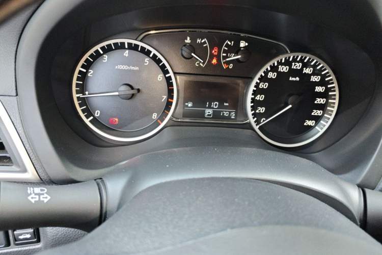 Used Nissan Sylphy 2024 Classic 1.6XE CVT Comfort Edition Odometer Close Up