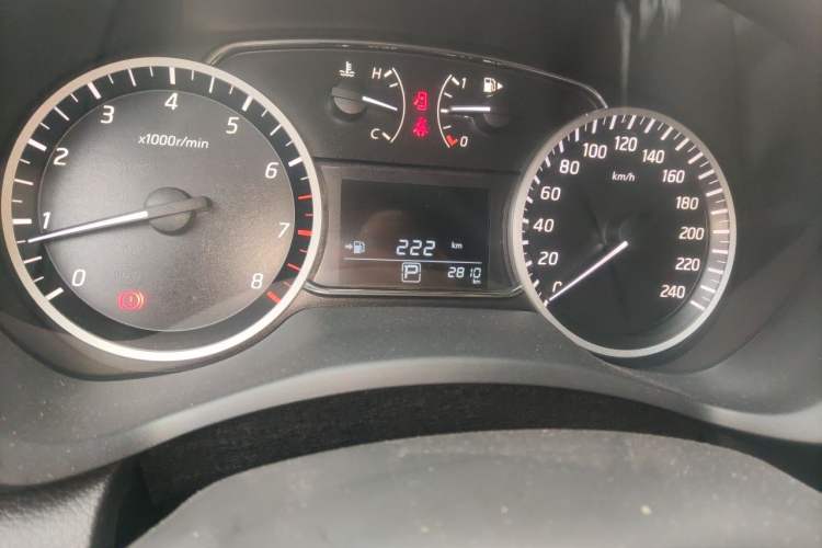 Used Nissan Sylphy 2024 Facelifted Three Classic 1.6XE CVT Comfort Edition Odometer Close Up