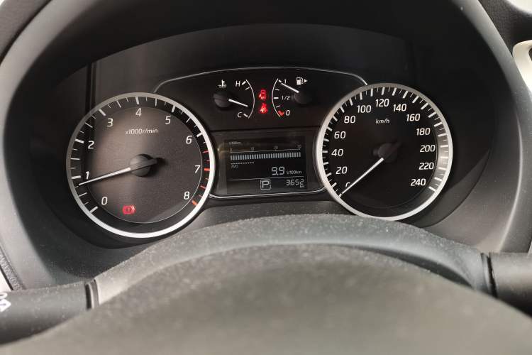 Used Nissan Sylphy 2024 Restyled Version 2 Classic 1.6XE CVT Comfort Edition Odometer Close Up