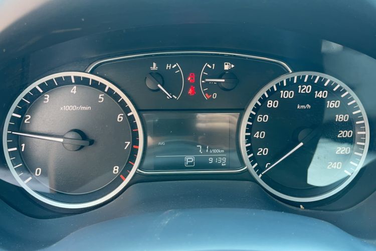 Used Nissan Sylphy 2024 Restyled Version 2 Classic 1.6XE CVT Comfort Edition Odometer Close Up
